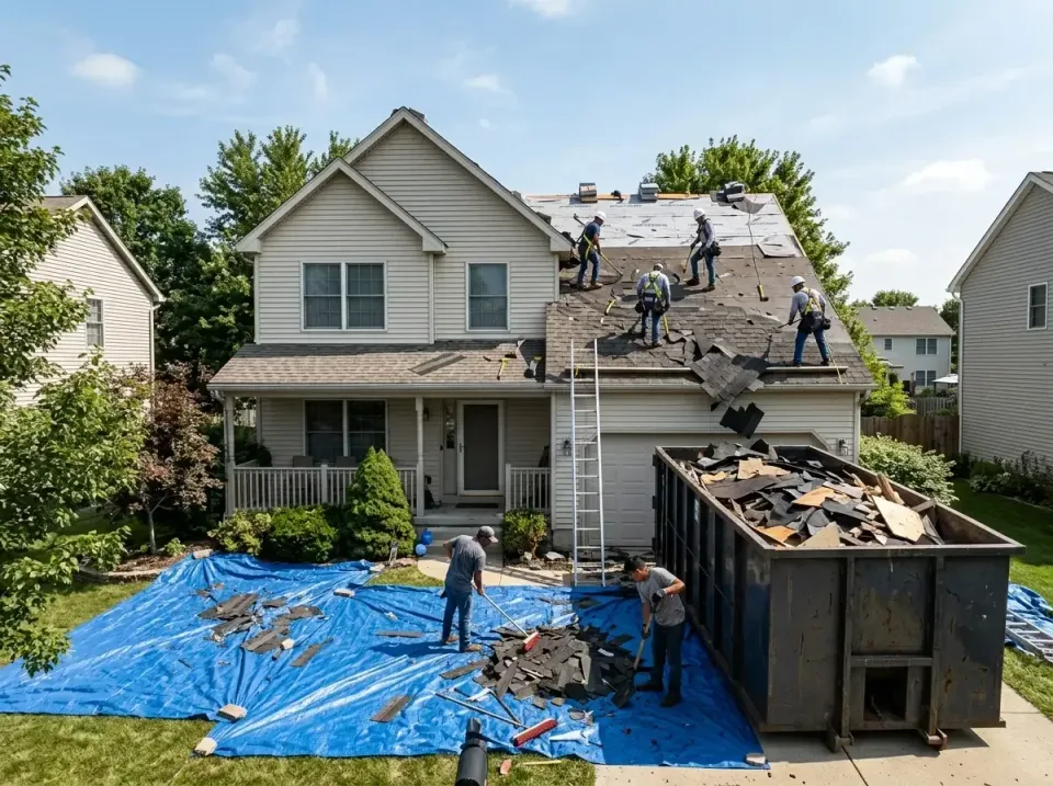 roof-replacement-debris-remova-004 — frequently asked questions, Cheapest Dumpster Rentals in Cahokia Heights, IL
